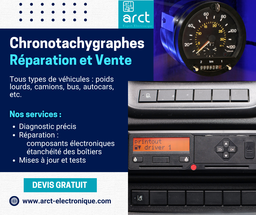 Réparation et Vente de Chronotachygraphes