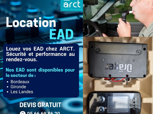 ARCT : Location d’EAD à Bordeaux, en Gironde et dans les Landes