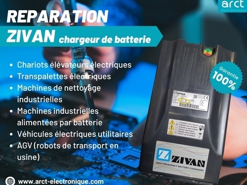 La r�paration de chargeurs ZIVAN fait partie de notre quotidien